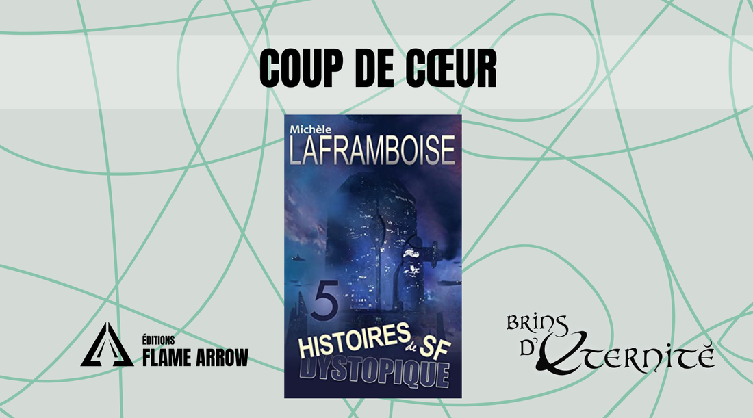 Notre coup de cœur : 5 histoires de SF dystopique de Michèle Laframboise