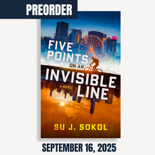 Five Points on an Invisible Line